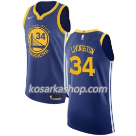 Dres Golden State Warriors Shaun Livingston 34 Nike 2017-18 Plava Swingman